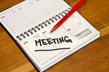 Kalender Meeting