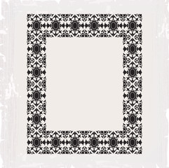 ornamental frame vintage in editable