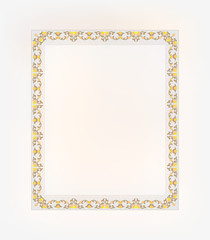 ornate frame