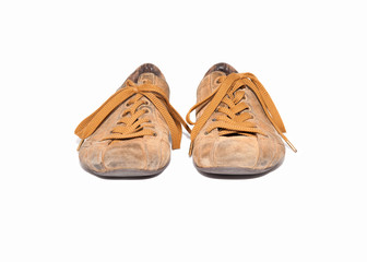 zapatillas marrones
