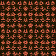 Colorful mosaic abstract Seamless pattern