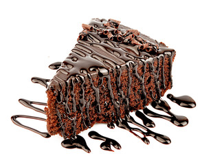 Chocolate cake with chocalate creame