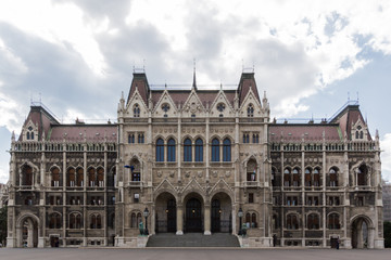 Fototapeta premium Back side of hungarian Parliament