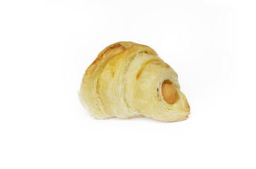 croissant with sausage