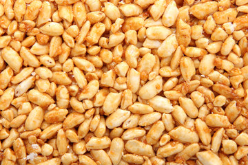 tasty sweets (kozinaki), close up