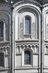 Fototapeta na wymiar Naval Cathedral in Kronstadt