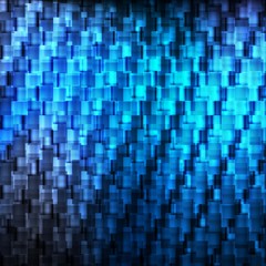 Fototapeta premium Blue abstract background vector neon template