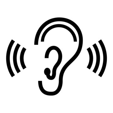 recommend clip art: Vector ear illustration