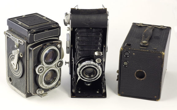 Ancien appareil photo argentique
