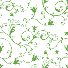 Seamless Floral wallpaper pattern