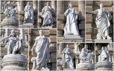 I Giureconsulti del diritto presso la Corte di Cassazione - obrazy, fototapety, plakaty