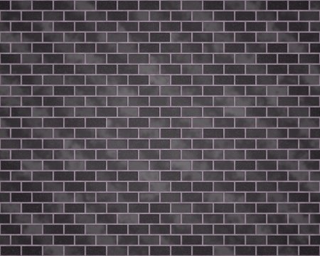 Brick wall with different gray colors