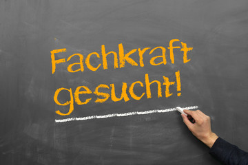 Fachkraft gesucht!