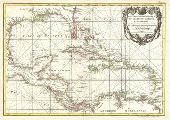 West Indies old map
