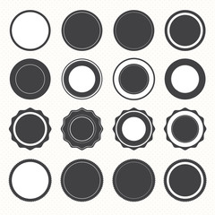Set of retro vintage badges and labels