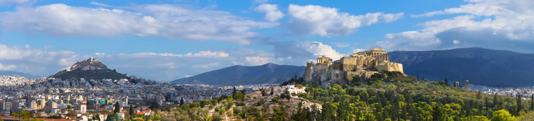 Foto op Aluminium Prachtig uitzicht over Athene, Griekenland © MF