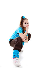 cool confident kid
