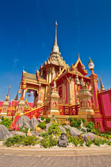 Fototapeta premium Thai royal funeral in Bangkok of Thailand