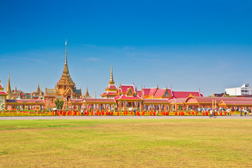 Naklejka premium Thai royal funeral in Bangkok of Thailand