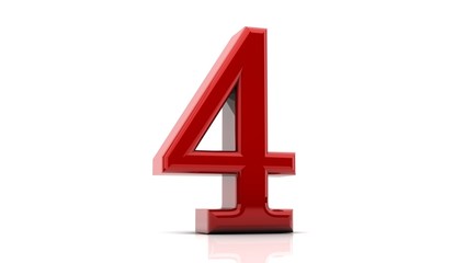 3d Number four