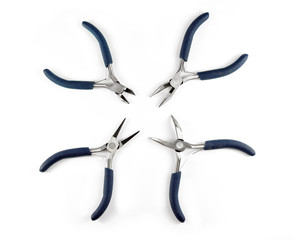 Four types of pliers