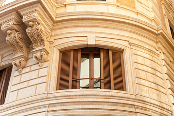 nobles Haus - Altbau in Rom - Detail