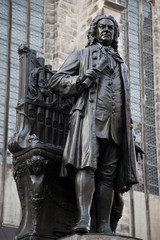 Johann Sebastian Bach, Denkmal in Leipzig