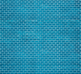 Decorative red brick wall
