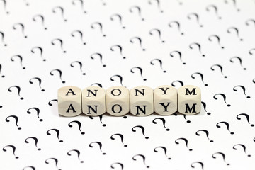 Anonymität