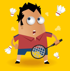 badminton player