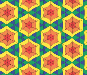 Abstract seamless pattern