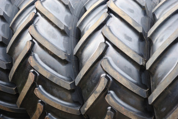 Close up of tire