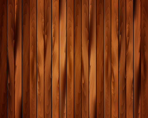 Realistic wooden background