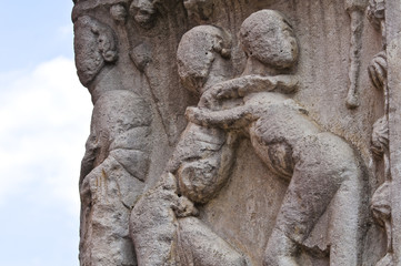 Parish church of Fornovo di Taro. Emilia-Romagna. Italy.