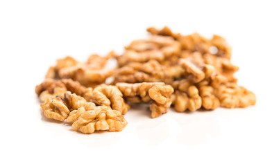 Walnut kernels isolated