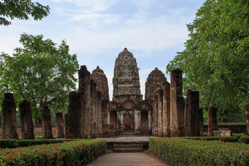Fototapeta na wymiar Sukhothai Historical Park, Stare Miasto