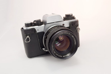 Fototapeta premium alte spiegelreflex analog rolleiflex