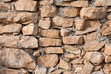 made of rocks