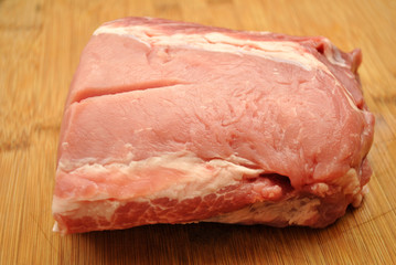 Raw Pork Roast