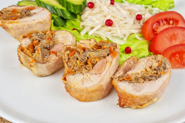 Chicken rolls