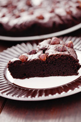 hazelnuts brownie