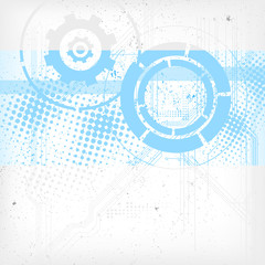 Obraz premium Abstract modern technical background