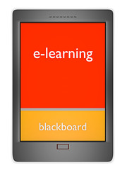 e-learning vs blackboard - 3D