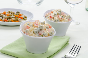 Insalata russa - Russian traditional salad