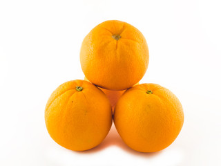 Three Ripe orange