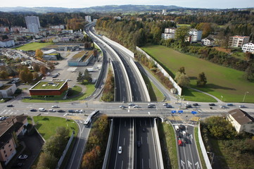 Autobahnausfahrt Emmen-Nord