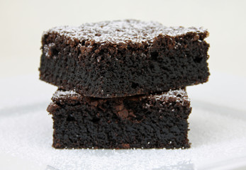 Schokokuchenschnitten