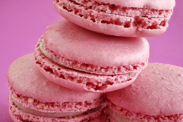 Macarons rosa
