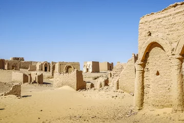 Fototapeten Nécropole chrétienne de Bagawat en Egypte © jasckal