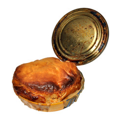 Cooked Tinned Pie